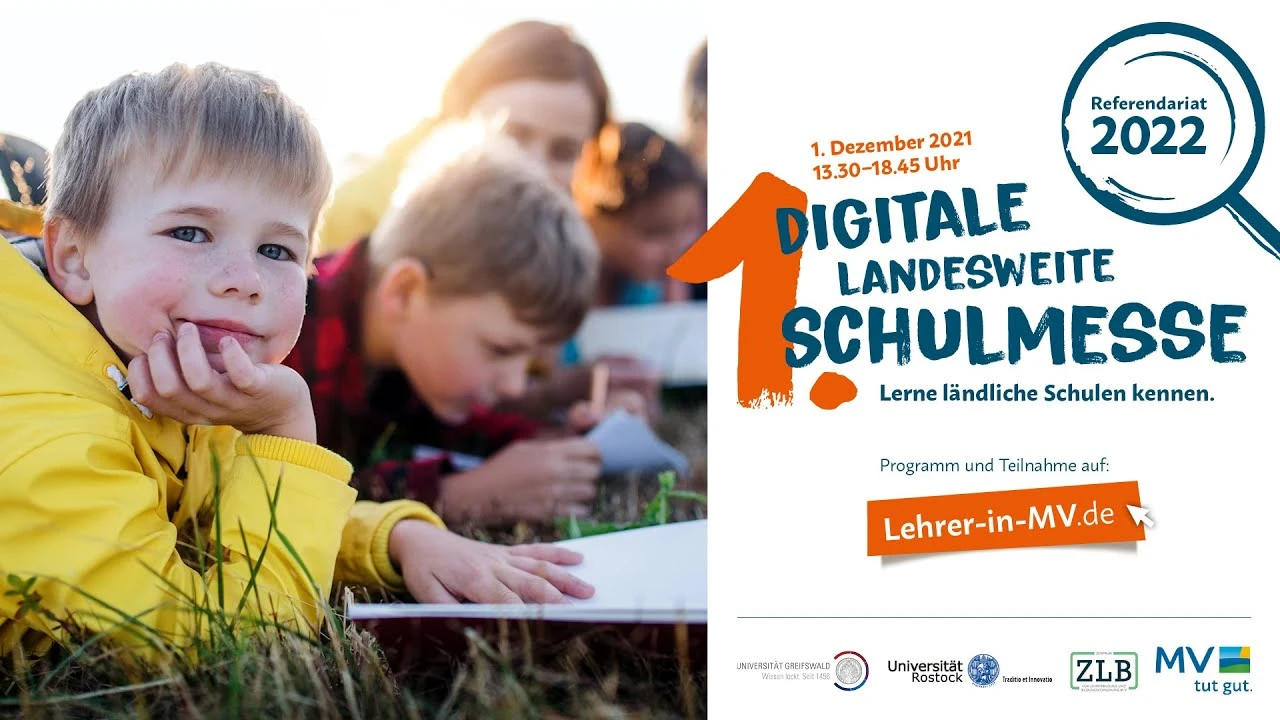 1.DIGITALE LANDESWEITE SCHULMESSE - Lerne ländliche Schulen kennen.